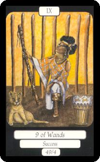 ʱ - Merry Day Tarot - ȨȾ - Nine Of Wands