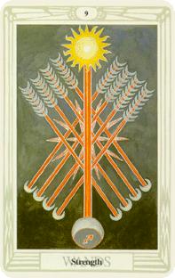  - Croley Tarot - ȨȾ - Nine Of Wands