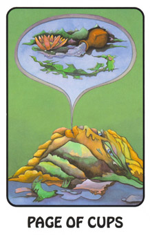  - Karma Tarot - ʥ̴ - Page Of Cups