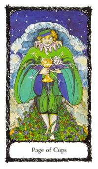 ʥõ - Sacred Rose Tarot - ʥ̴ - Page Of Cups