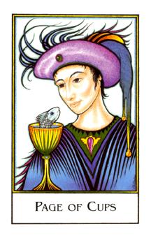  - Palladini Tarot - ʥ̴ - Page Of Cups