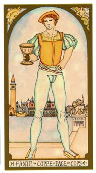 ո - Renaissance Tarot - ʥ̴ - Page Of Cups