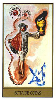 ߶ - Salvador Dali Tarot - ʥ̴ - Page Of Cups