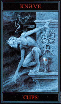  - The Gothic Tarot - ʥ̴ - Page Of Cups