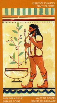 ³ - Etruscan Tarot - ʥ̴ - Page Of Cups