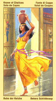 ˹ - Ramses Tarot of Eternity - ʥ̴ - Page Of Cups