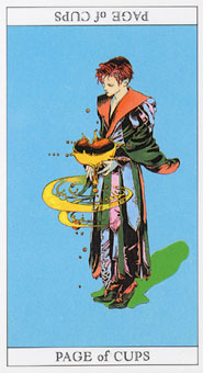 ħ - Love and Mystical Tarot - ʥ̴ - Page Of Cups