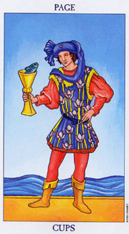 ΰ - Radiant Rider-Waite Tarot - ʥ̴ - Page Of Cups