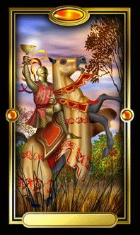 Ѥ - Gilded Tarot - ʥ̴ - Page Of Cups