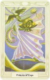  - Croley Tarot - ʥ̴ - Page Of Cups