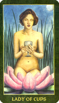 䴫˵ - Folklore Tarot - ʥ̴ - Page Of Cups