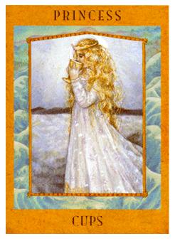 Ů - Goddess Tarot - ʥ̴ - Page Of Cups