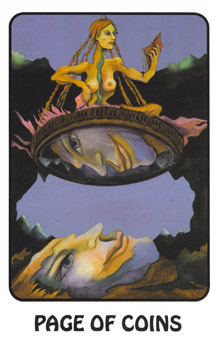  - Karma Tarot - Ǯ̴ - Page Of Pentacles