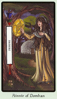  - Faery Wicca Tarot - Ǯ̴ - Page Of Pentacles