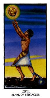  - Ibis Tarot - Ǯ̴ - Page Of Pentacles