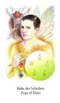 ֮Ӱ - Tarot of Northern Shadows - Ǯ̴ - Page Of Pentacles