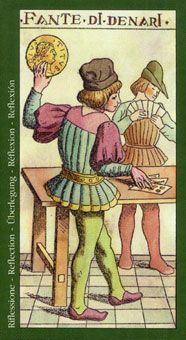  - Tarot Of Master - Ǯ̴ - Page Of Pentacles