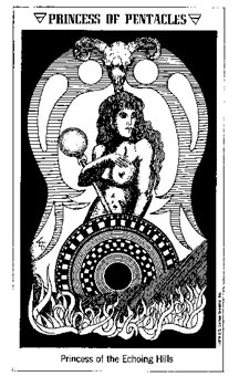 ʿ - The Hermetic Tarot - Ǯ̴ - Page Of Pentacles