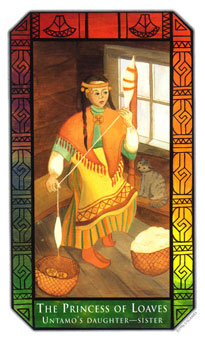 ʷʫ - Kalevala Tarot - Ǯ̴ - Page Of Pentacles