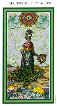 Ȼ - The Enchanted Tarot - Ǯ̴ - Page Of Pentacles