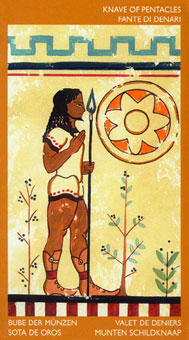 ³ - Etruscan Tarot - Ǯ̴ - Page Of Pentacles