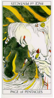 ҰϲТ - Yositaka Amano Tarot - Ǯ̴ - Page Of Pentacles