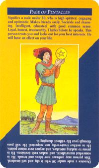 ΰ - Quick and Easy Tarot - Ǯ̴ - Page Of Pentacles