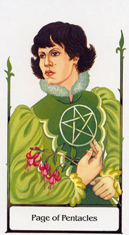 ž - Tarot Of The Old Path - Ǯ̴ - Page Of Pentacles