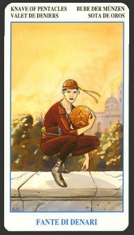  - Secret Tarot - Ǯ̴ - Page Of Pentacles