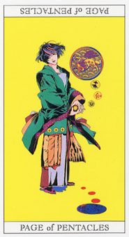 ħ - Love and Mystical Tarot - Ǯ̴ - Page Of Pentacles