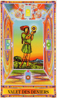 ʯΰ - Diamond Tarot - Ǯ̴ - Page Of Pentacles