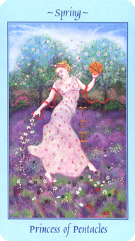  - Celestial Tarot - Ǯ̴ - Page Of Pentacles