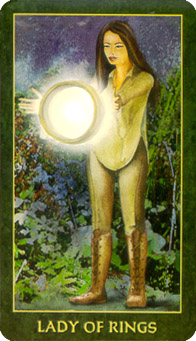 䴫˵ - Folklore Tarot - Ǯ̴ - Page Of Pentacles