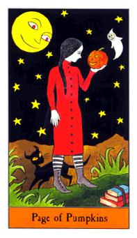 ʥ - Halloween Tarot - Ǯ̴ - Page Of Pentacles