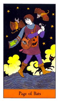 ʥ - Halloween Tarot - ̴ - Page Of Swords