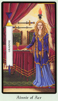  - Faery Wicca Tarot - ̴ - Page Of Swords