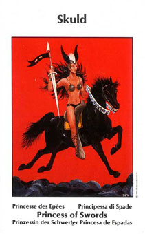 Űֿ - Barbara Walker Tarot - ̴ - Page Of Swords