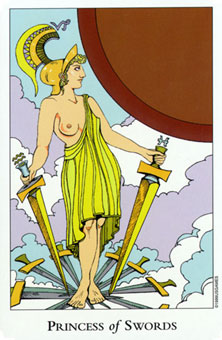  - Tarot Of The Sephiroth - ̴ - Page Of Swords