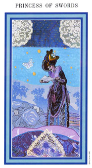 Ȼ - The Enchanted Tarot - ̴ - Page Of Swords