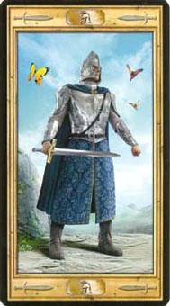 ͼԿΰ - Pictorial Key Tarot - ̴ - Page Of Swords