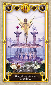 Ѱ - Quest Tarot - ̴ - Page Of Swords