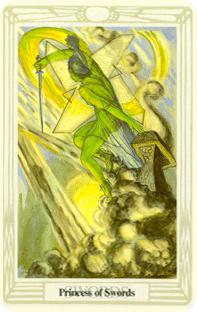  - Croley Tarot - ̴ - Page Of Swords