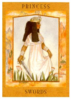 Ů - Goddess Tarot - ̴ - Page Of Swords