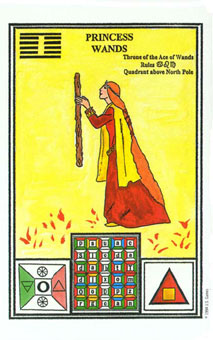 ħʽ - Tarot Of Ceremonial Magic - Ȩ̴ - Page Of Wands