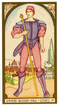 ո - Renaissance Tarot - Ȩ̴ - Page Of Wands