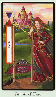  - Faery Wicca Tarot - Ȩ̴ - Page Of Wands