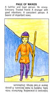 ѧ - Starter Tarot - Ȩ̴ - Page Of Wands