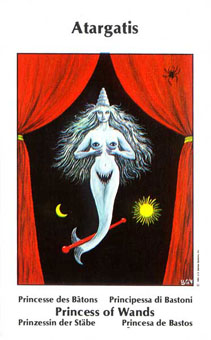 Űֿ - Barbara Walker Tarot - Ȩ̴ - Page Of Wands