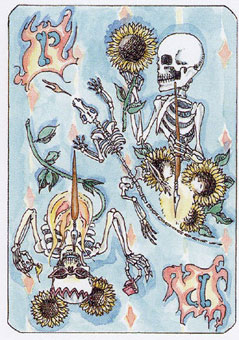  - Tarot of the Dead - Ȩ̴ - Page Of Wands