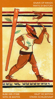 ³ - Etruscan Tarot - Ȩ̴ - Page Of Wands